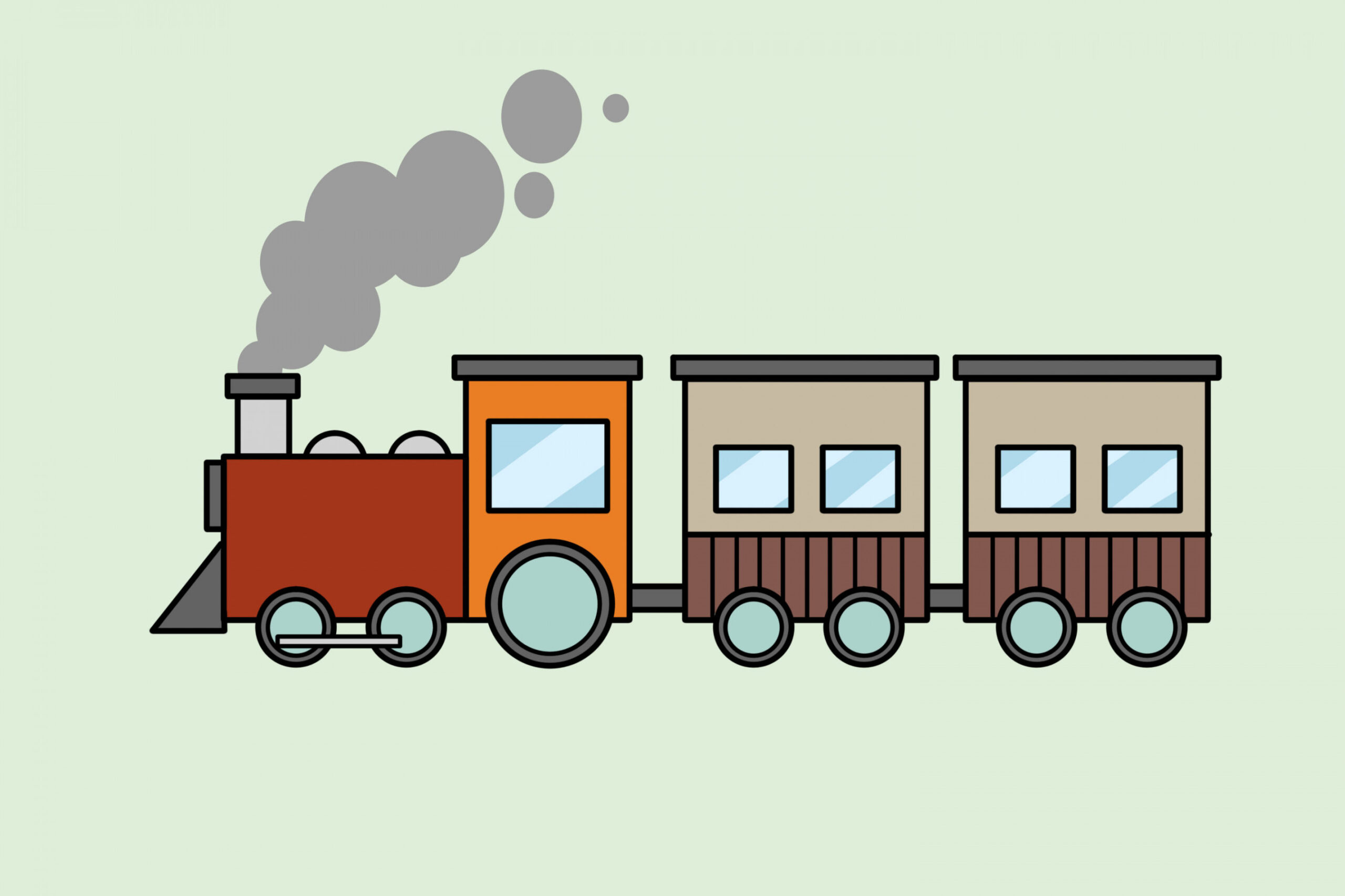 Ways to Draw a Train - wikiHow