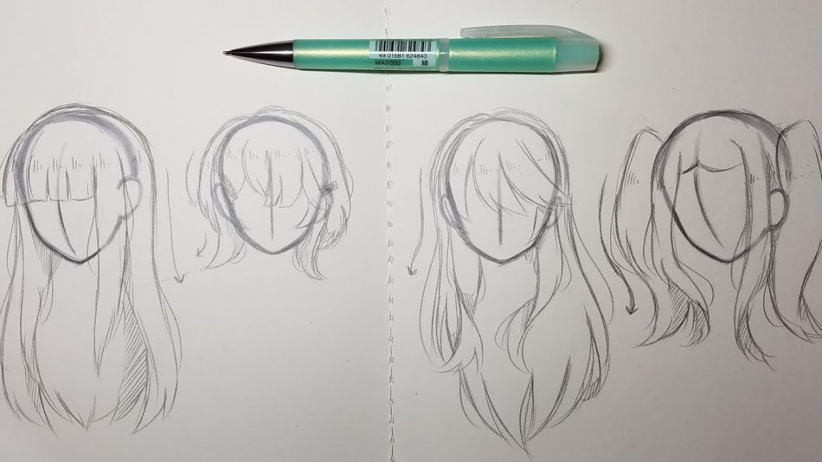 Ways to Draw Hair