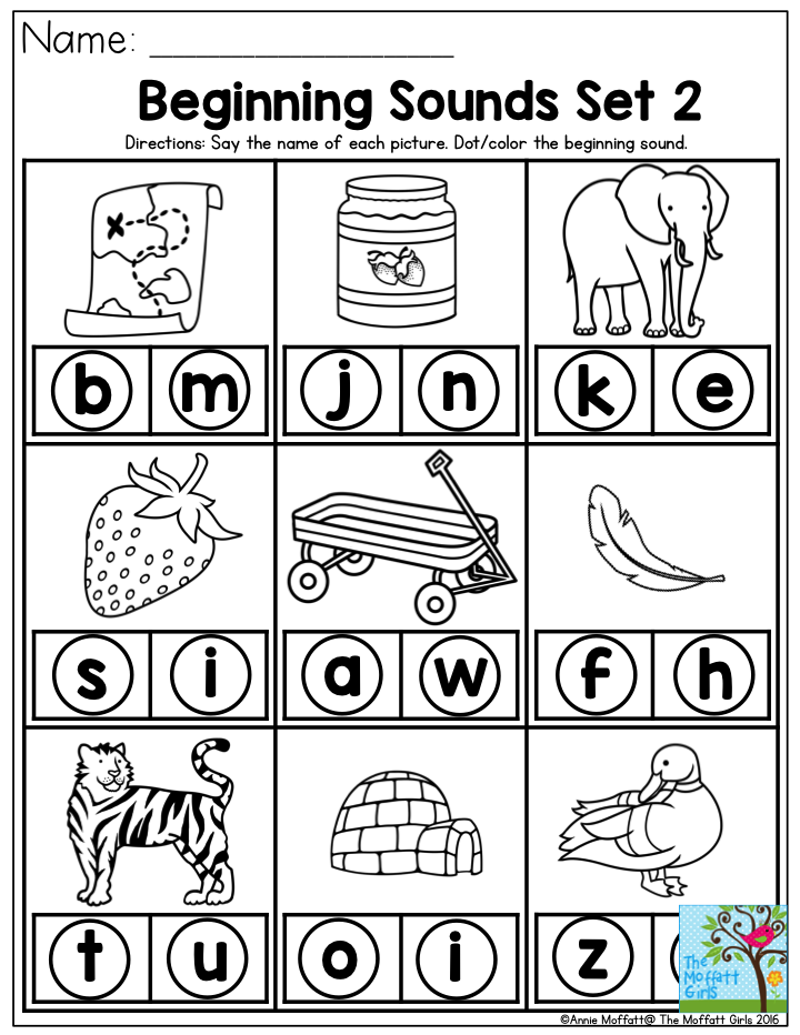 17+ Write the Beginning Sound Worksheets