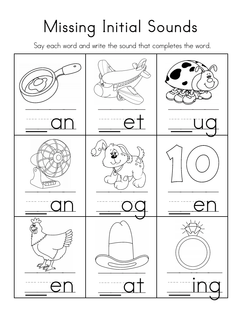 21+ Write the Beginning Sound Worksheets