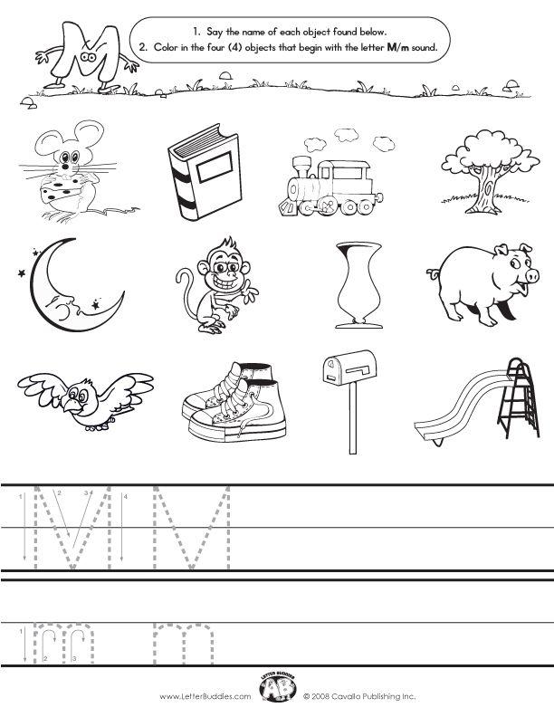 32+ Beginning Sound M Worksheet