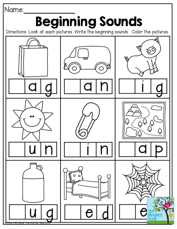 33+ Write the Beginning Sound Worksheets