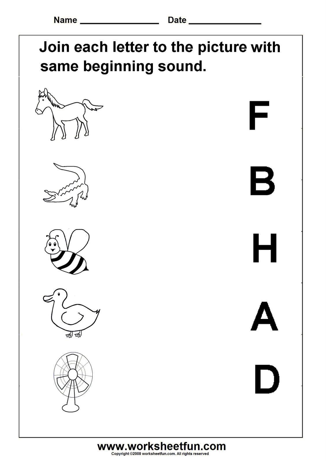 34+ Write the Beginning Sound Worksheets