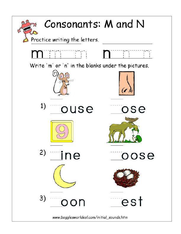 37+ Beginning Sound M Worksheet