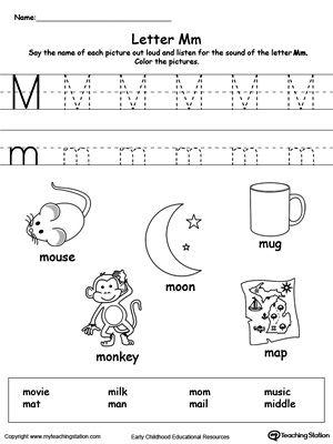 38+ Beginning Sound M Worksheet