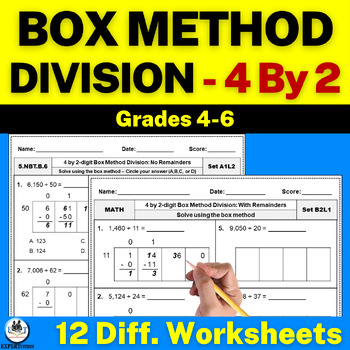 4-Digit Division Without Remainders Worksheets 36