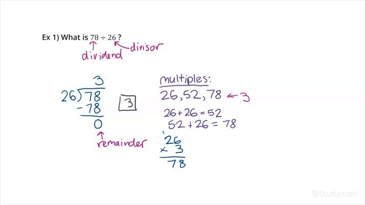 4-Digit Division Without Remainders Worksheets 42