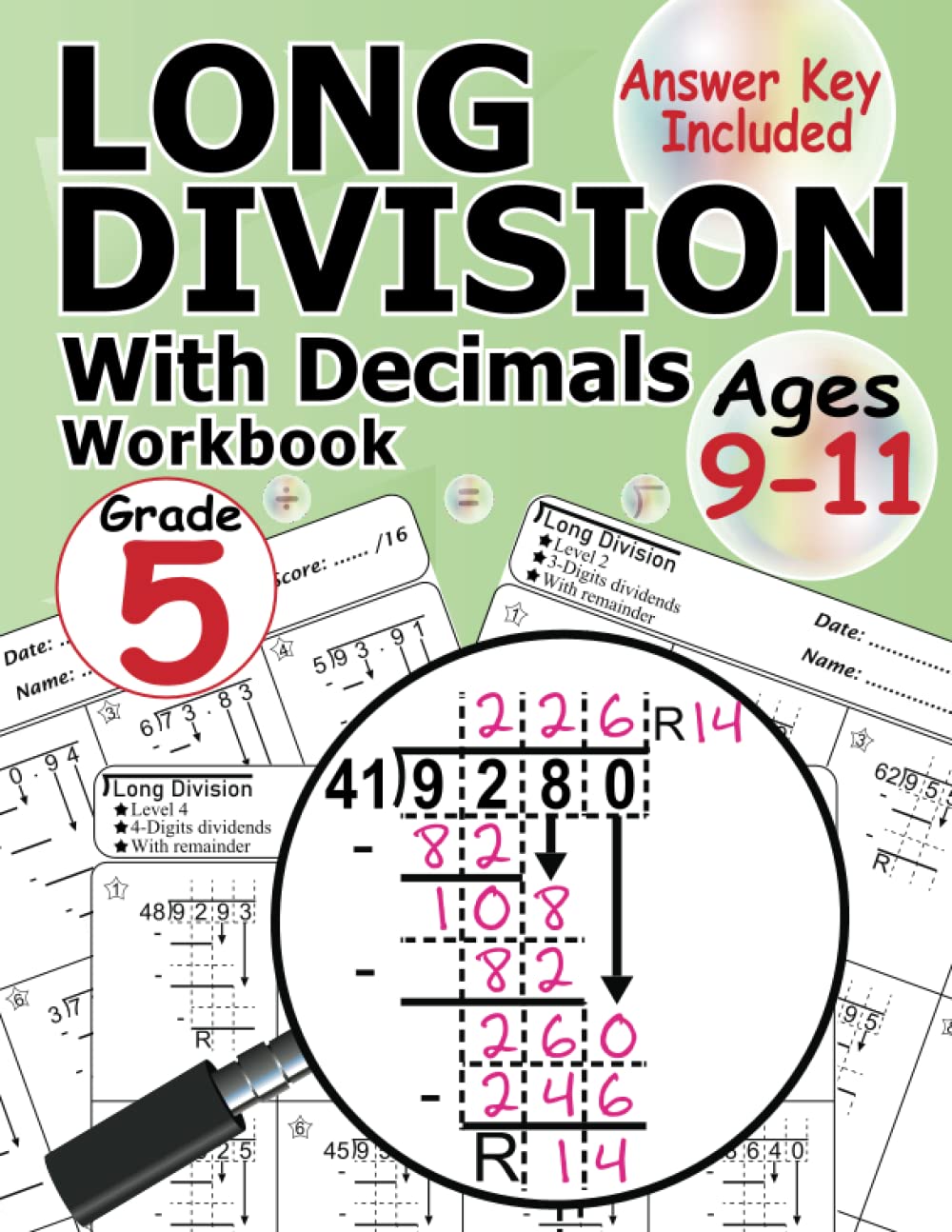 4-Digit Division Without Remainders Worksheets 74