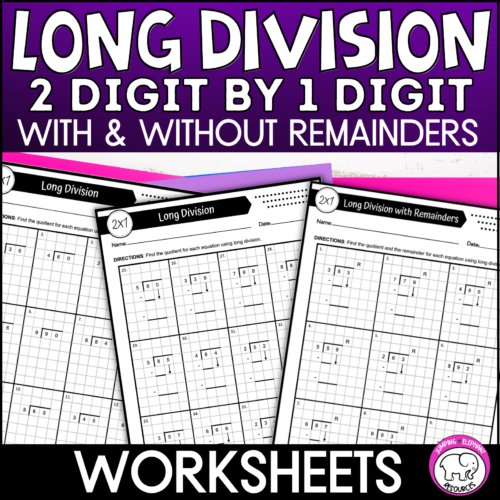 4-Digit Division Without Remainders Worksheets 84