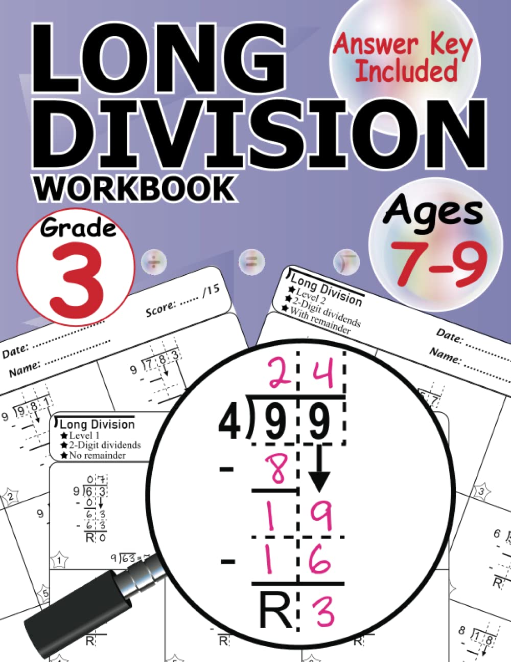 4-Digit Division Without Remainders Worksheets 86