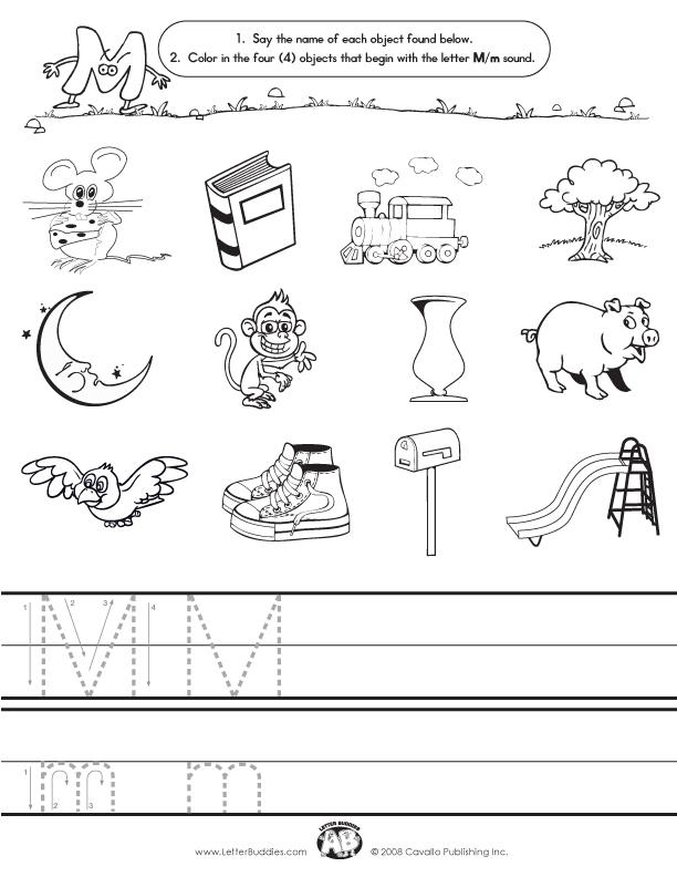 42+ Beginning Sound M Worksheet