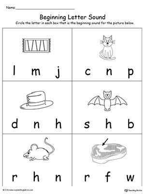 43+ Write the Beginning Sound Worksheets