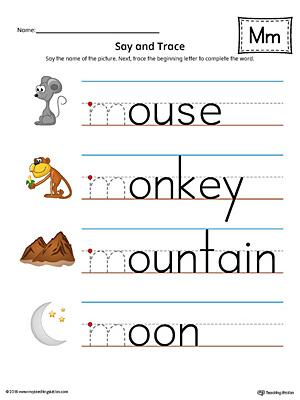 46+ Beginning Sound M Worksheet