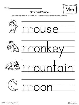 47+ Beginning Sound M Worksheet