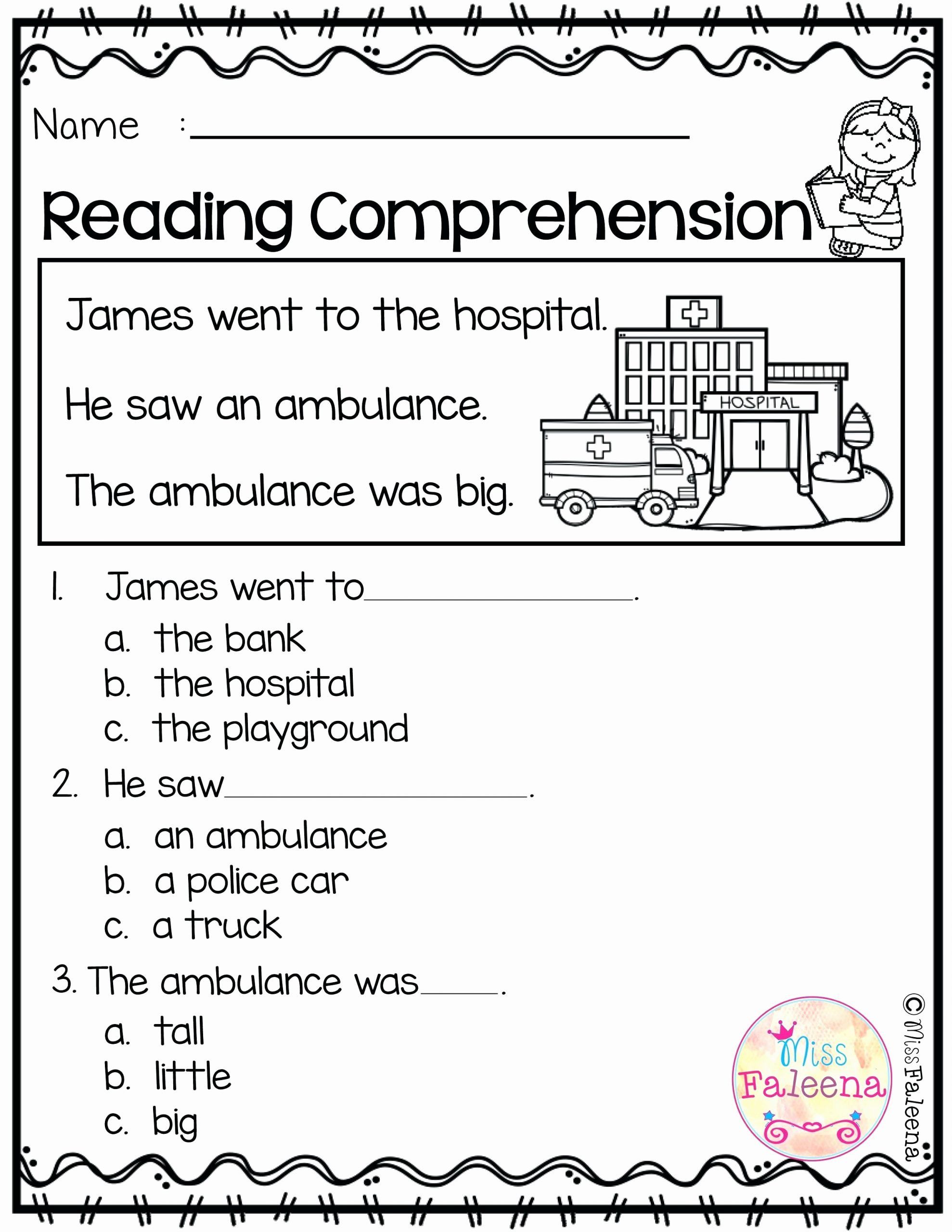 55+ Best Reading Worksheets Pre K 16