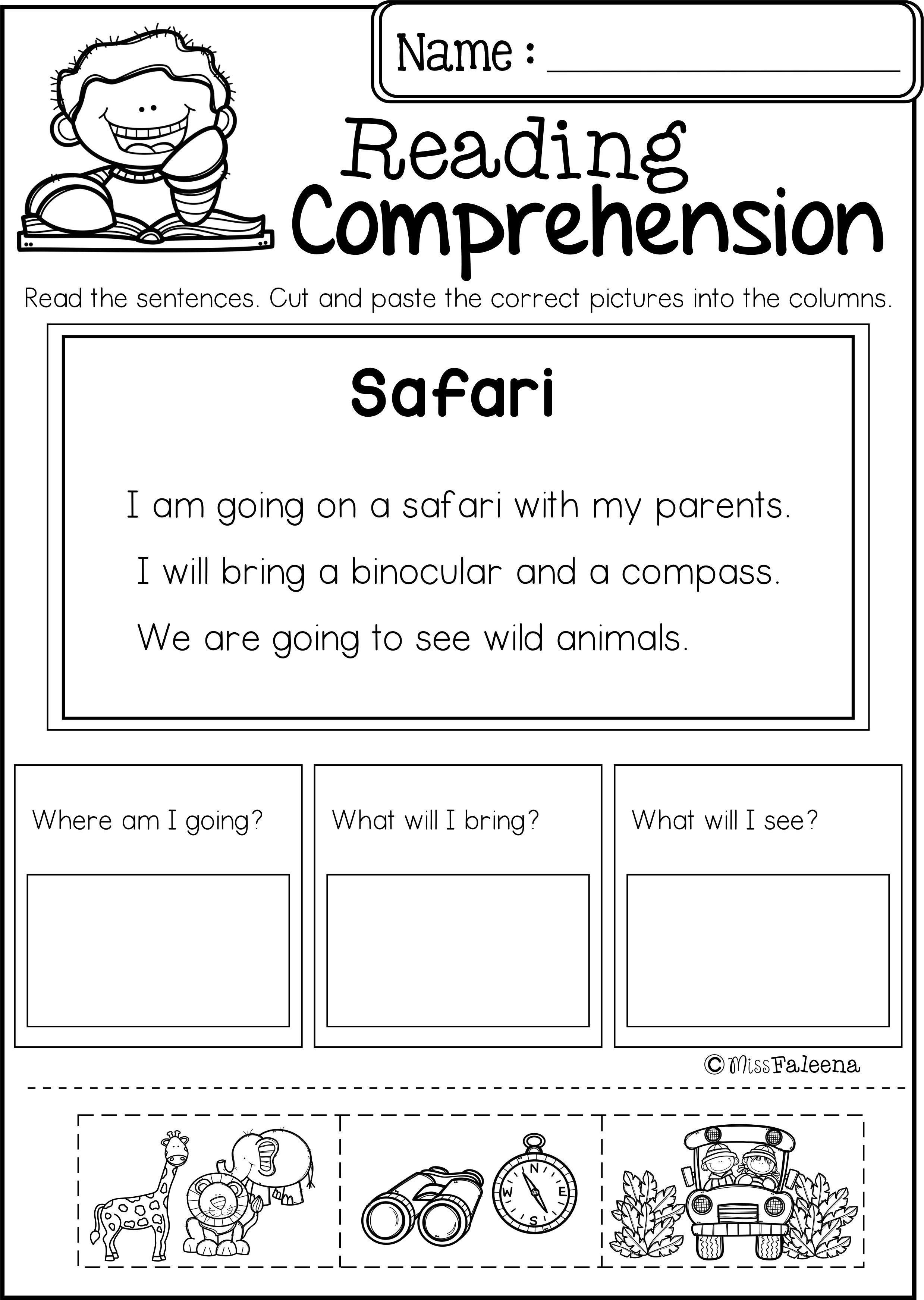 55+ Best Reading Worksheets Pre K 29