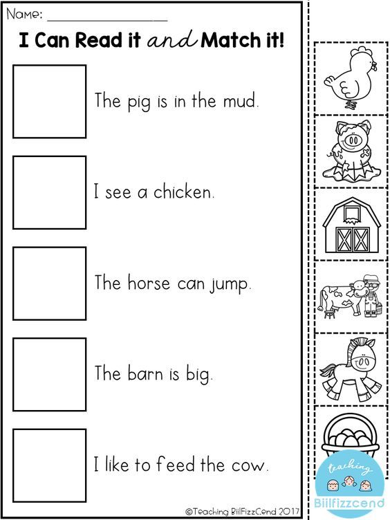 55+ Best Reading Worksheets Pre K 44