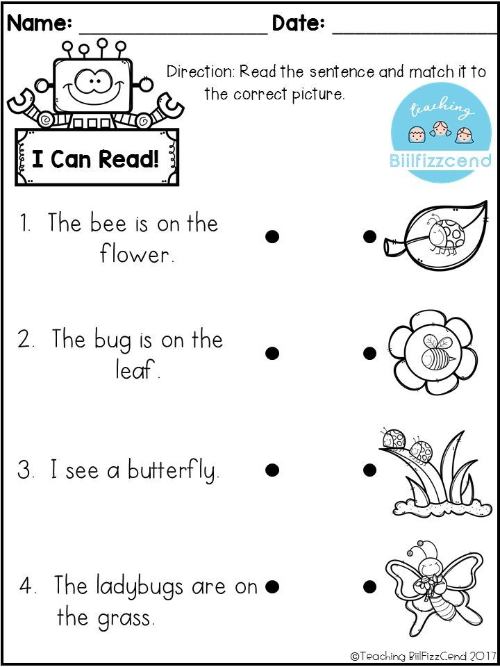 55+ Best Reading Worksheets Pre K 47