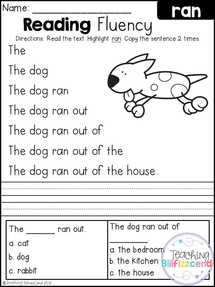 55+ Best Reading Worksheets Pre K 51