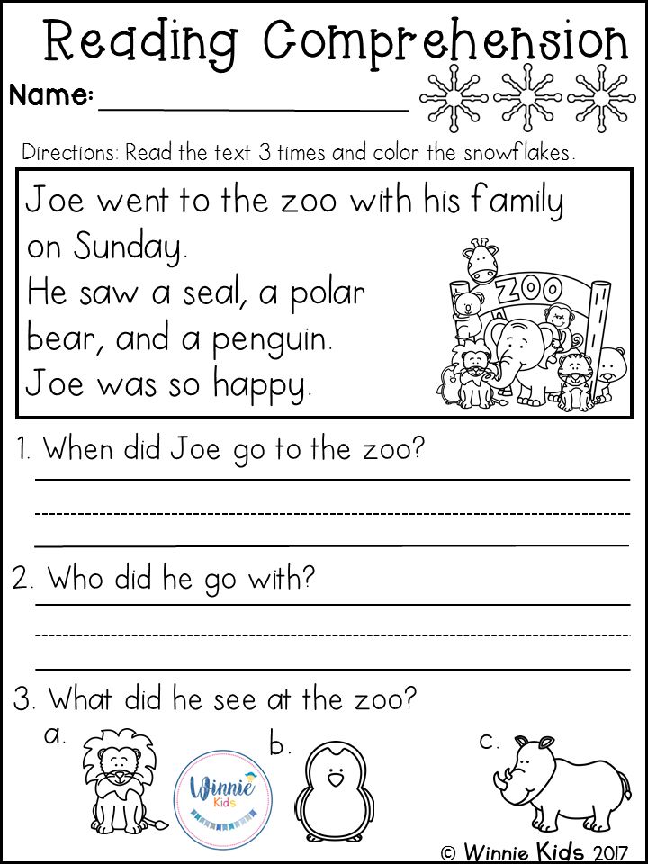 55+ Best Reading Worksheets Pre K 55