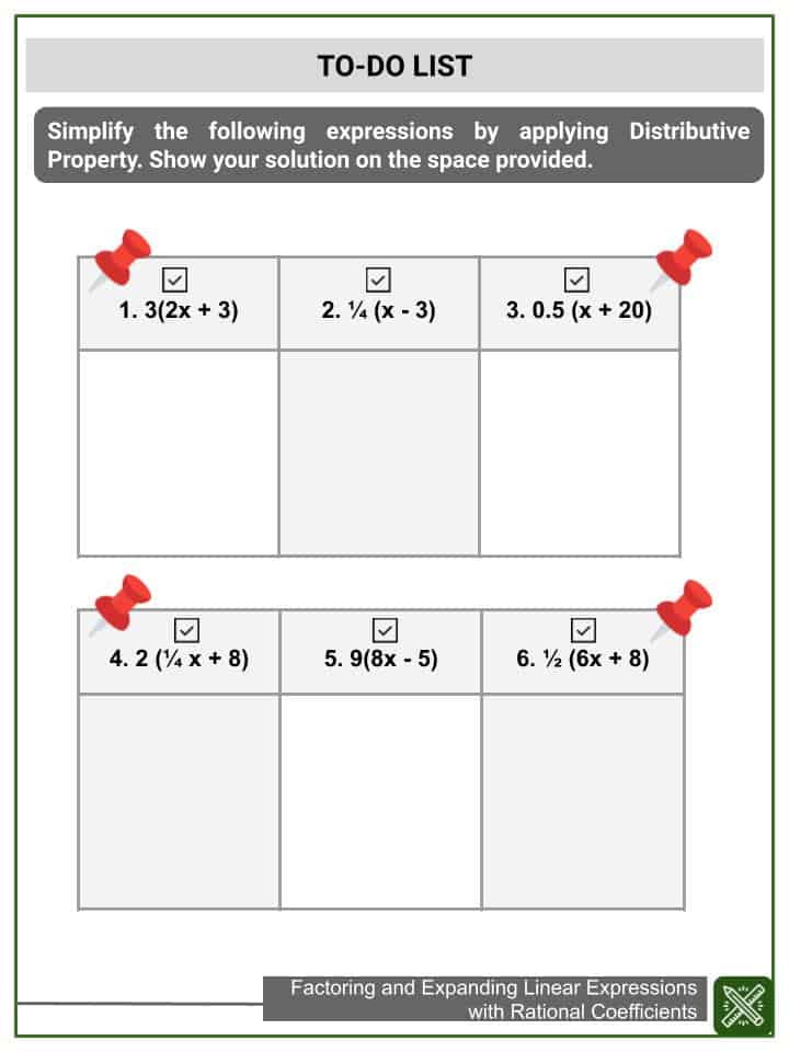 56+ Simple Factoring Linear Expressions Worksheet 35