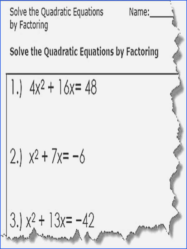 56+ Simple Factoring Linear Expressions Worksheet 44