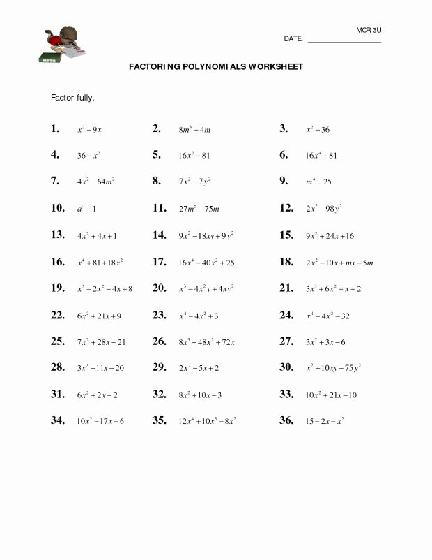 56+ Simple Factoring Linear Expressions Worksheet 47