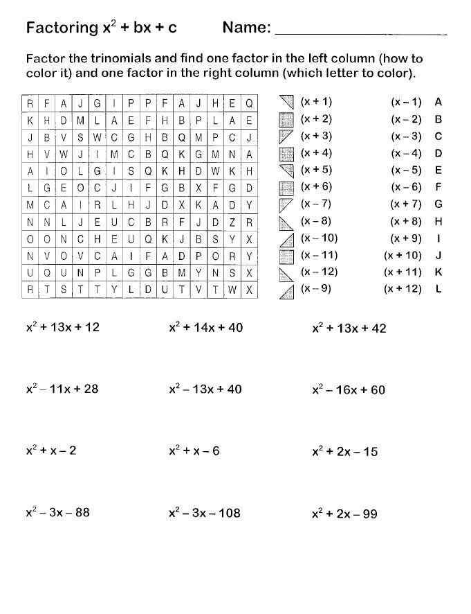 56+ Simple Factoring Linear Expressions Worksheet 49