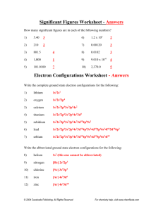 60+ New Chemistry Worksheet Significant Figures 41