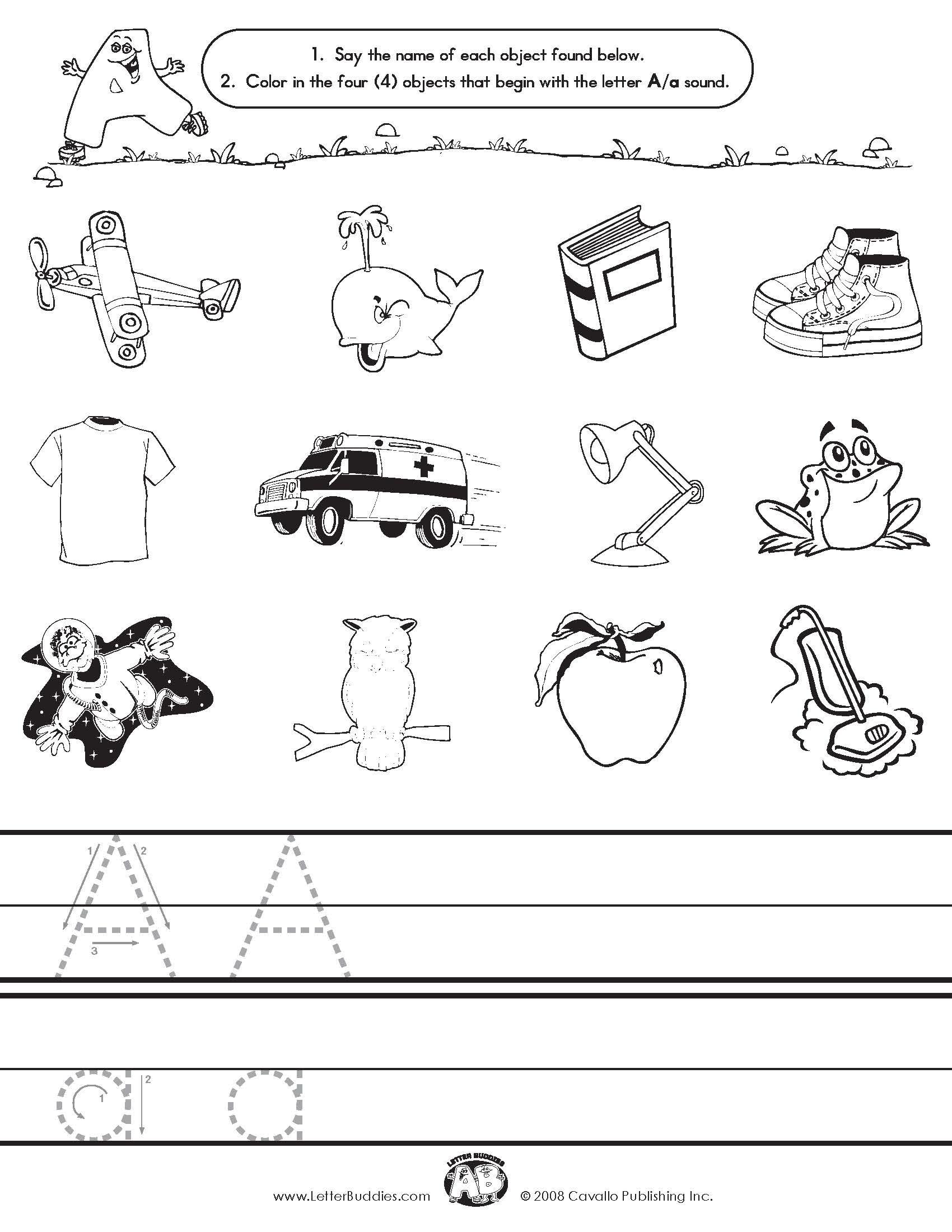 61+ Beginning Sound Match Printable