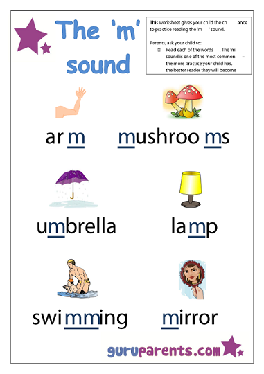 63+ Beginning Sound M Worksheet