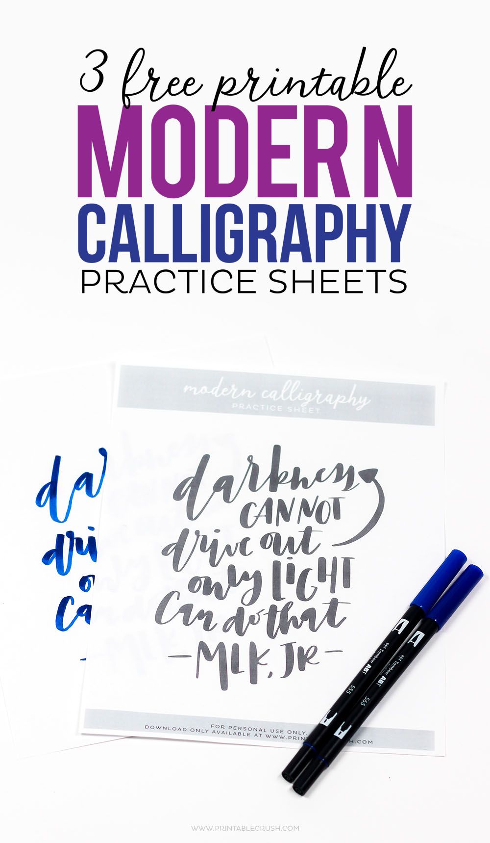 65 Calligraphy For Beginners Worksheets 25