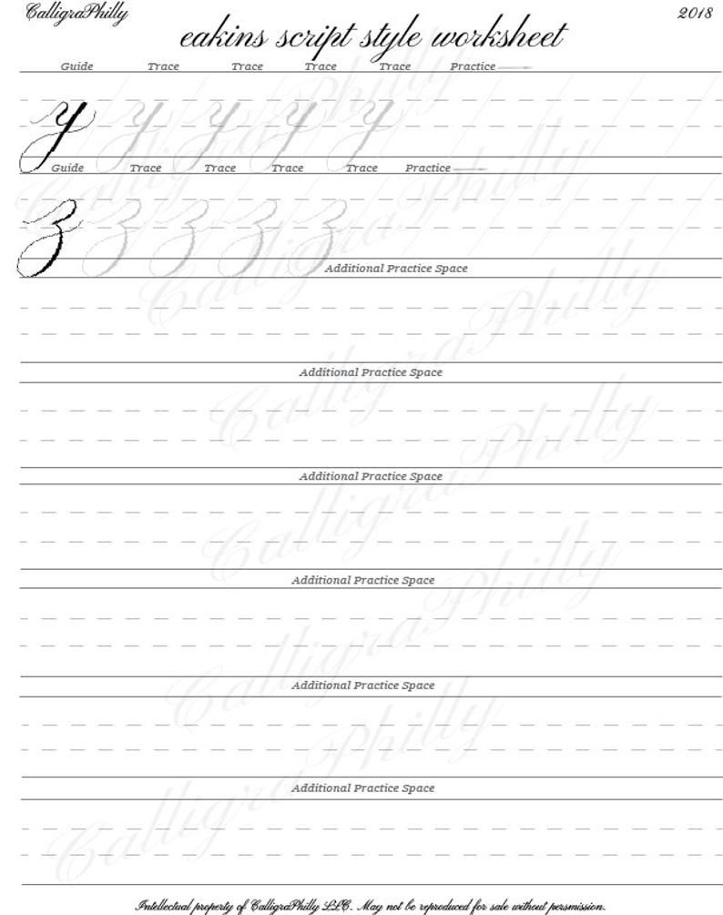 65 Calligraphy For Beginners Worksheets 38