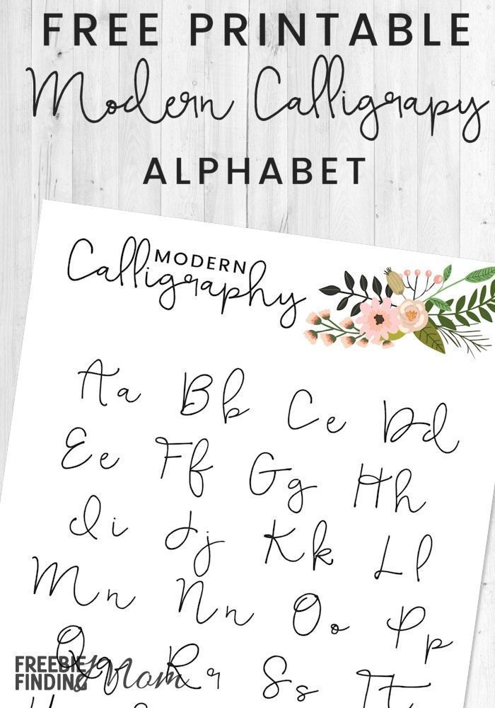 65 Calligraphy For Beginners Worksheets 5