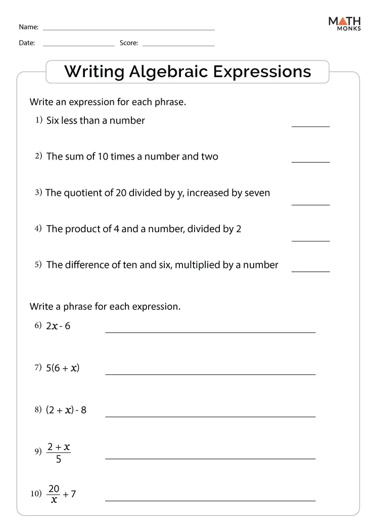 6Th Grade Writing Worksheets 17