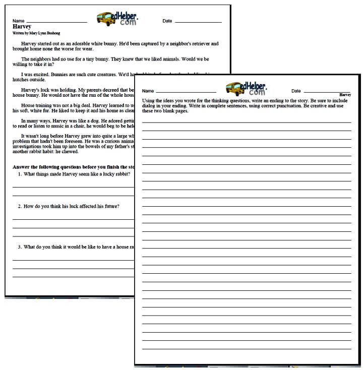 6Th Grade Writing Worksheets 2