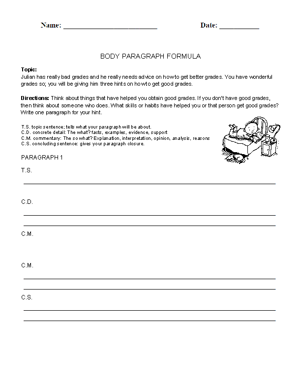 6Th Grade Writing Worksheets 27