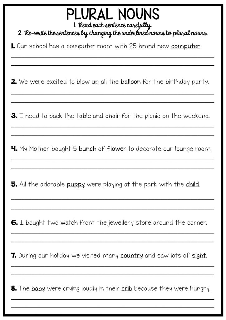 6Th Grade Writing Worksheets 29