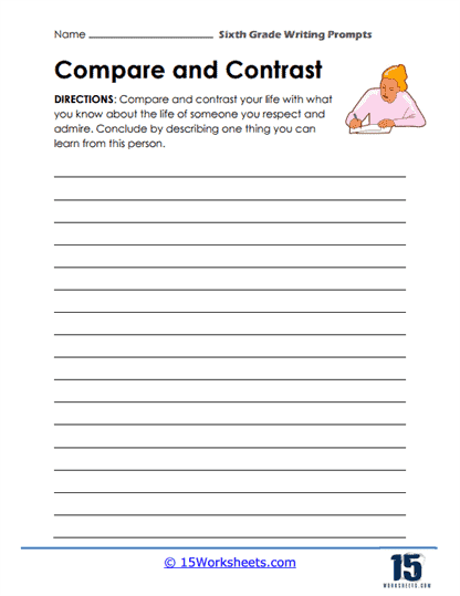 6Th Grade Writing Worksheets 3