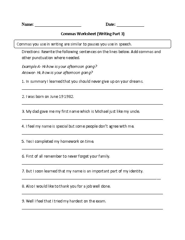 6Th Grade Writing Worksheets 36