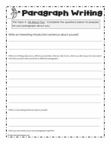 6Th Grade Writing Worksheets 39