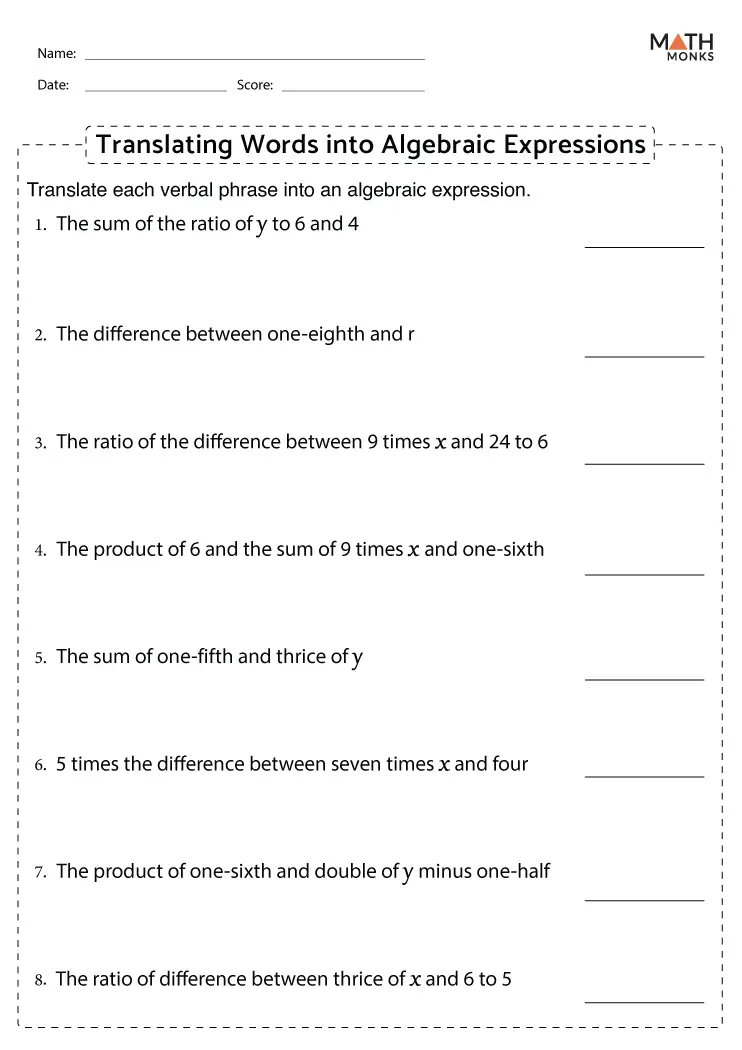 6Th Grade Writing Worksheets 58