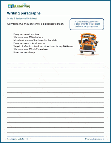 6Th Grade Writing Worksheets 67