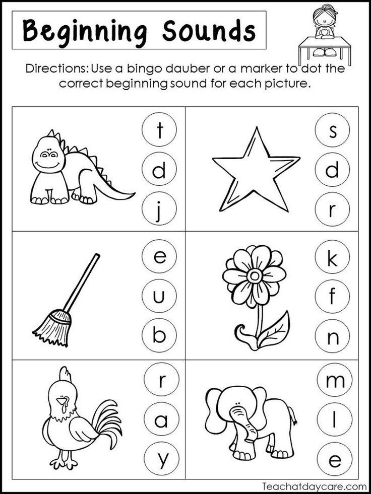 70+ Write the Beginning Sound Worksheets