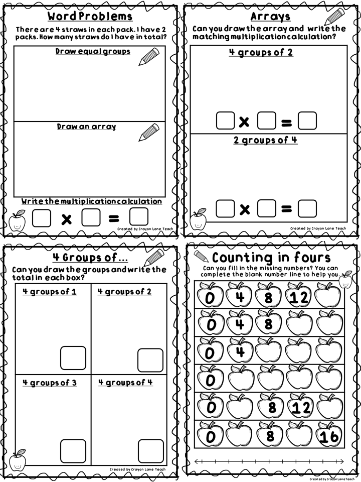 Custom 144+ Multiplication Worksheet For 4Th Graders