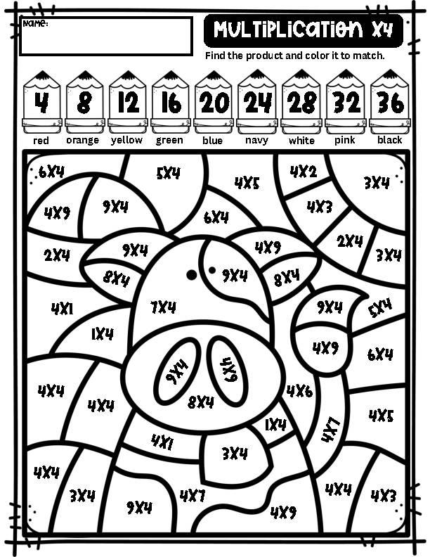 Custom 26+ Multiplication Worksheet For 4Th Graders