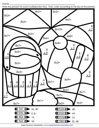 Custom 34+ Multiplication Worksheet For 4Th Graders