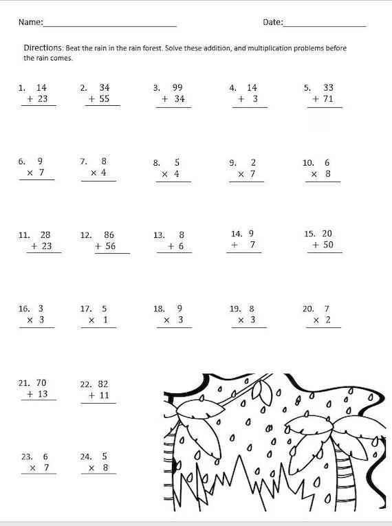 Custom 94+ Multiplication Worksheet For 4Th Graders