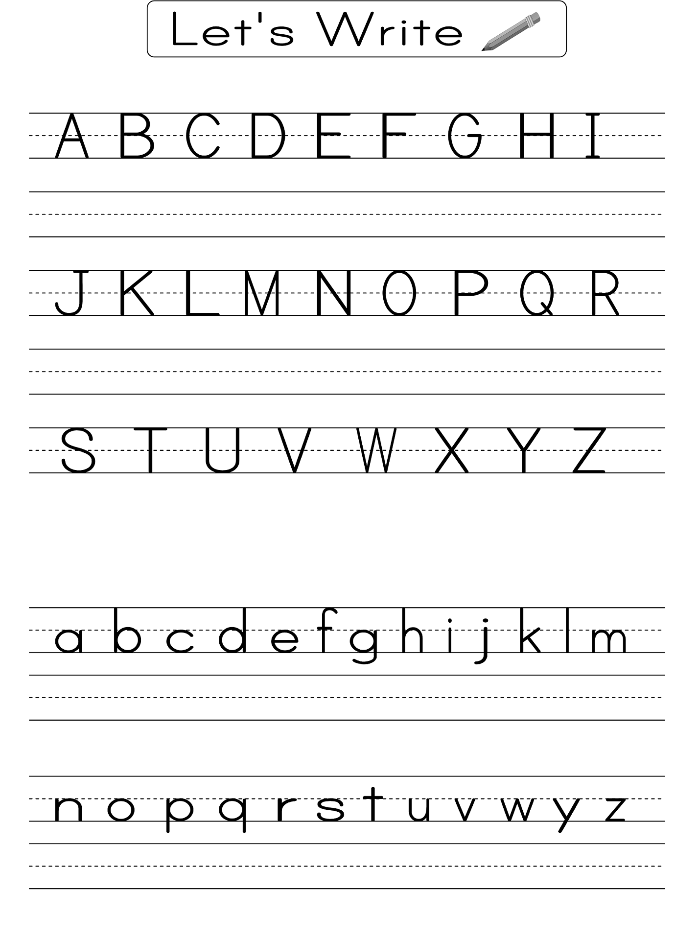 Abc Cursive Handwriting Worksheets 50