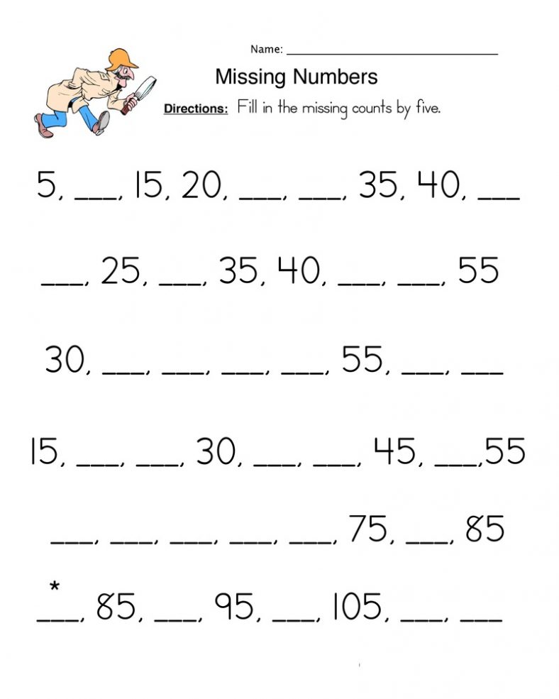 Counting By 5S Worksheets 17